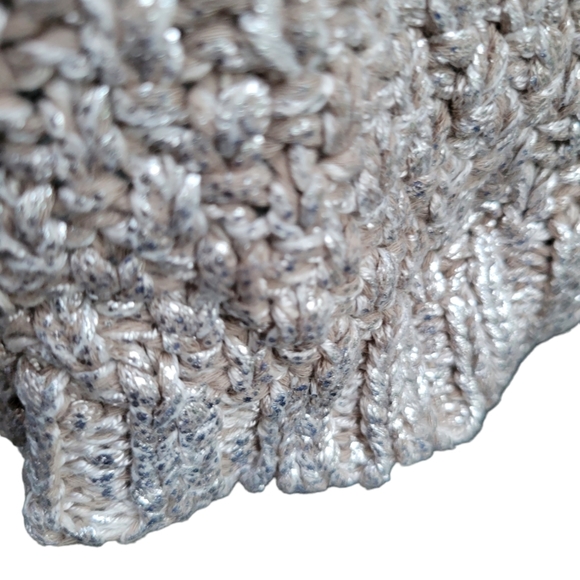 Coldwater Creek One Button Silver Dip Cardigan Large NWT - Picture 5 of 5